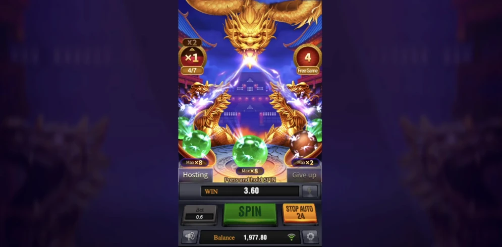 Dragon Treasure 4 Slot